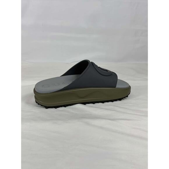 Gucci Interlocking G Slide \'Dark Grey. Khaki\' SZ 6.5 SPB JA-368397 main image 7